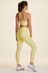 Alala | Crop Vamp Tight in Buttercup